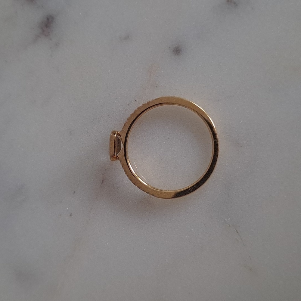 Bony Levy 18K gold prasiolite ring - Picture 2 of 16